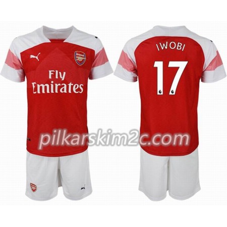Koszulka Arsenal IWOBI 17 Dziecięca Główna 2018-2019 - Koszulki Piłkarskie